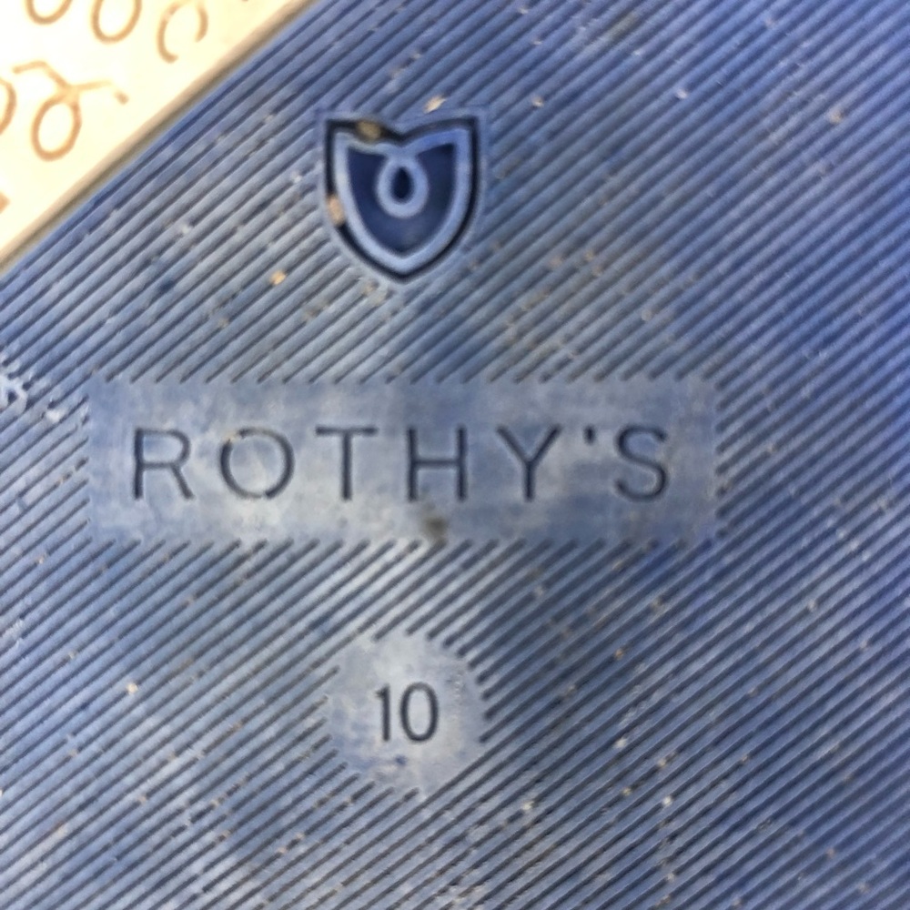 Rothy's The Chelsea Slip On Gray Ankle Knit High Top Sneaker - Picture 6 of 10